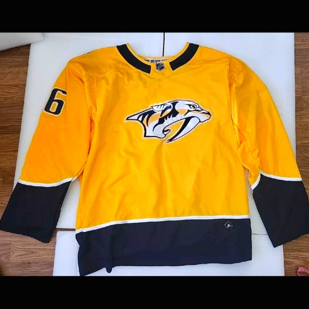 Nashville Predators P.K. Subban Fanatics Breakaway Home NHL Hockey Jersey L